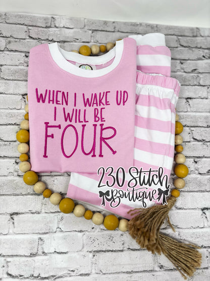 Birthday Eve Pajamas