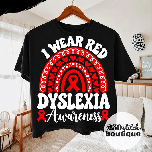 Dyslexia Awareness Tee