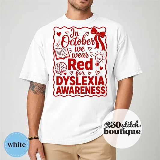 Dyslexia Awareness Tee