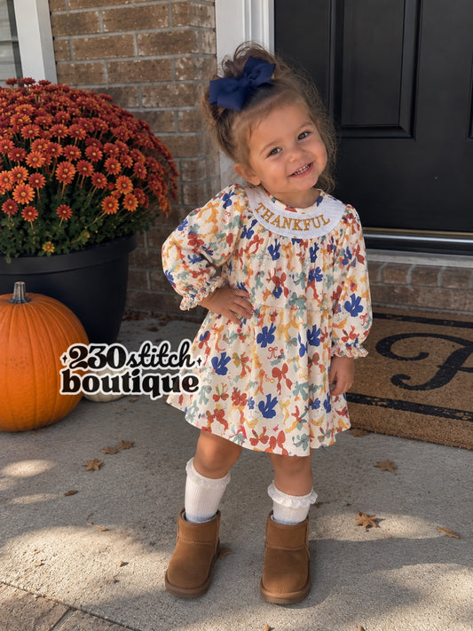 Thankful Smock Dress Preorder